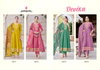 Devika By Rangoon H o Embroidery Wholesale Anarkali Kurtis Set In India